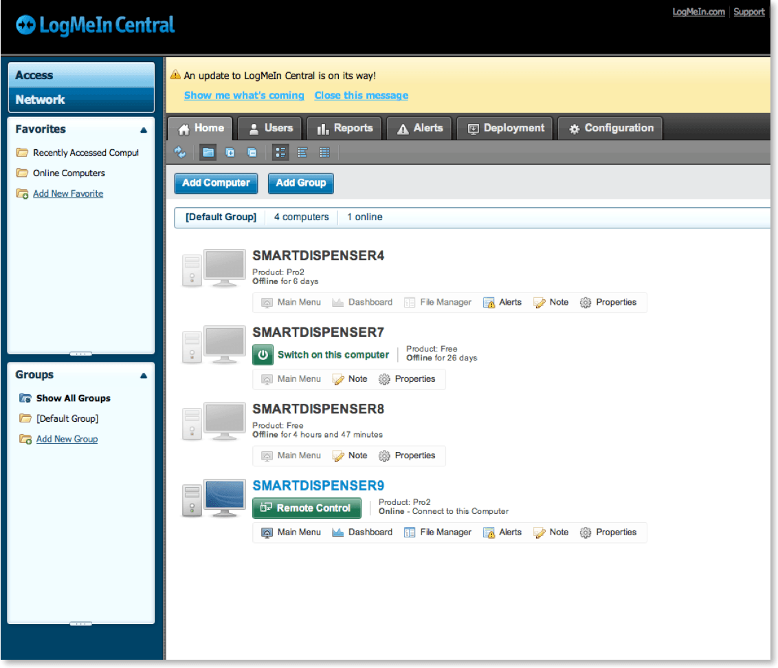 Liquid Dispenser Monitoring Install Tree by Fishman Corporation