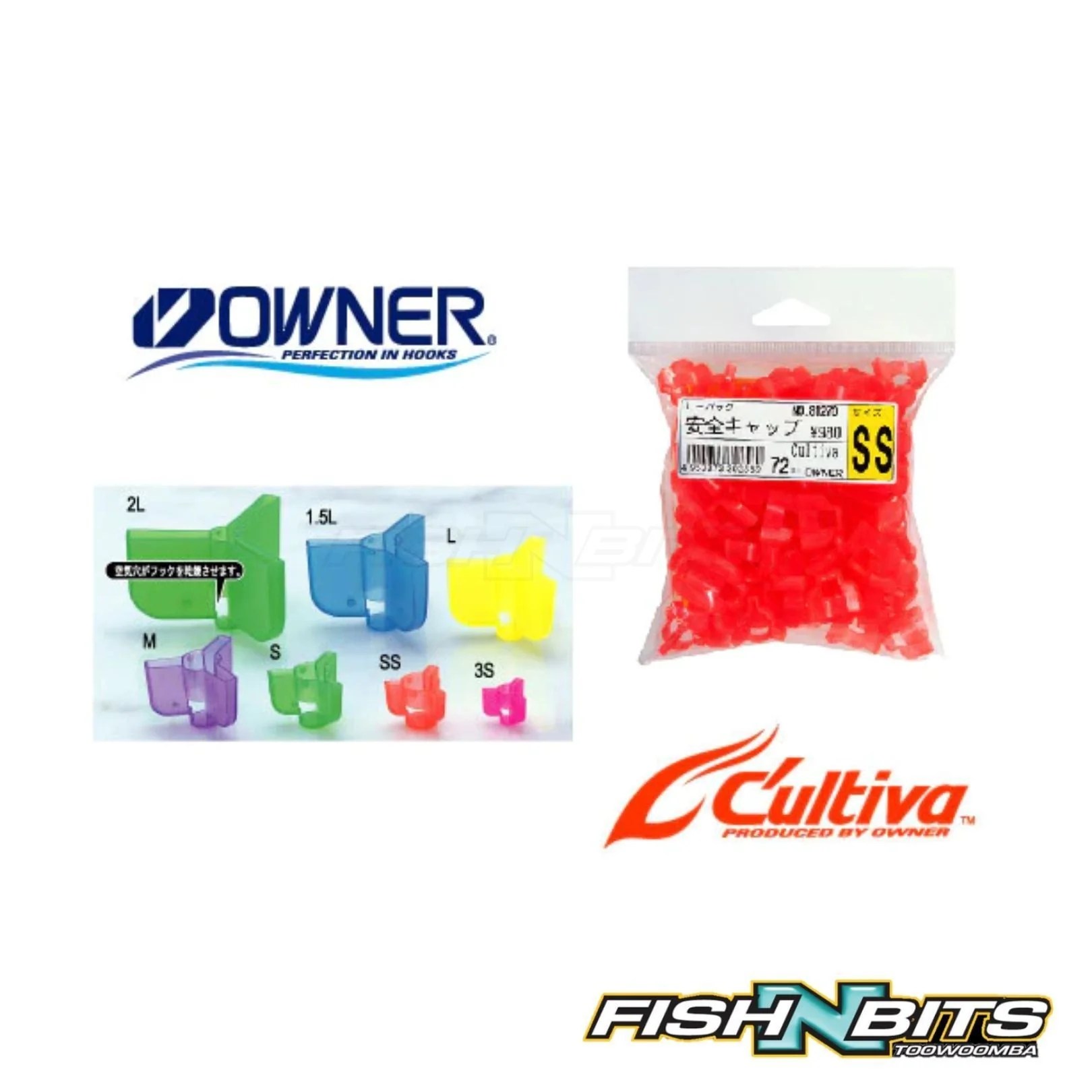 Owner Treble hook covers Fish N Bits