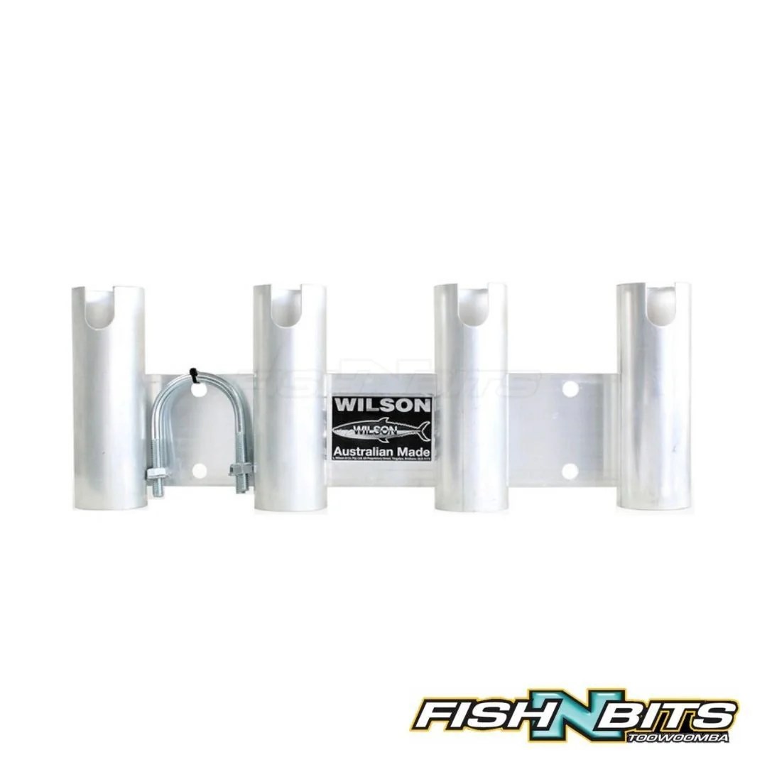 Wilson Bull bar Rod Holder 4 Hole Fish N Bits
