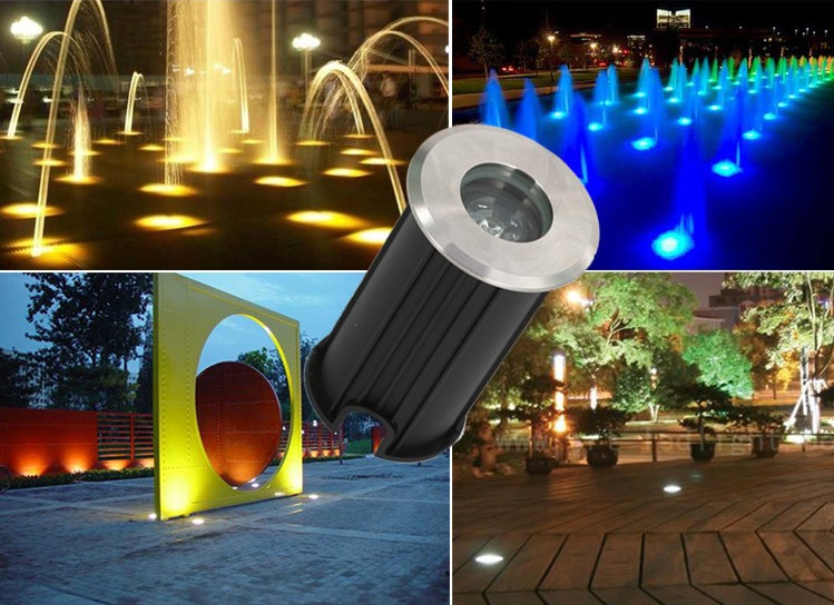 China Famous Underground Light Pricelist LED Underground Light Ground Garden Path Floor Lamp