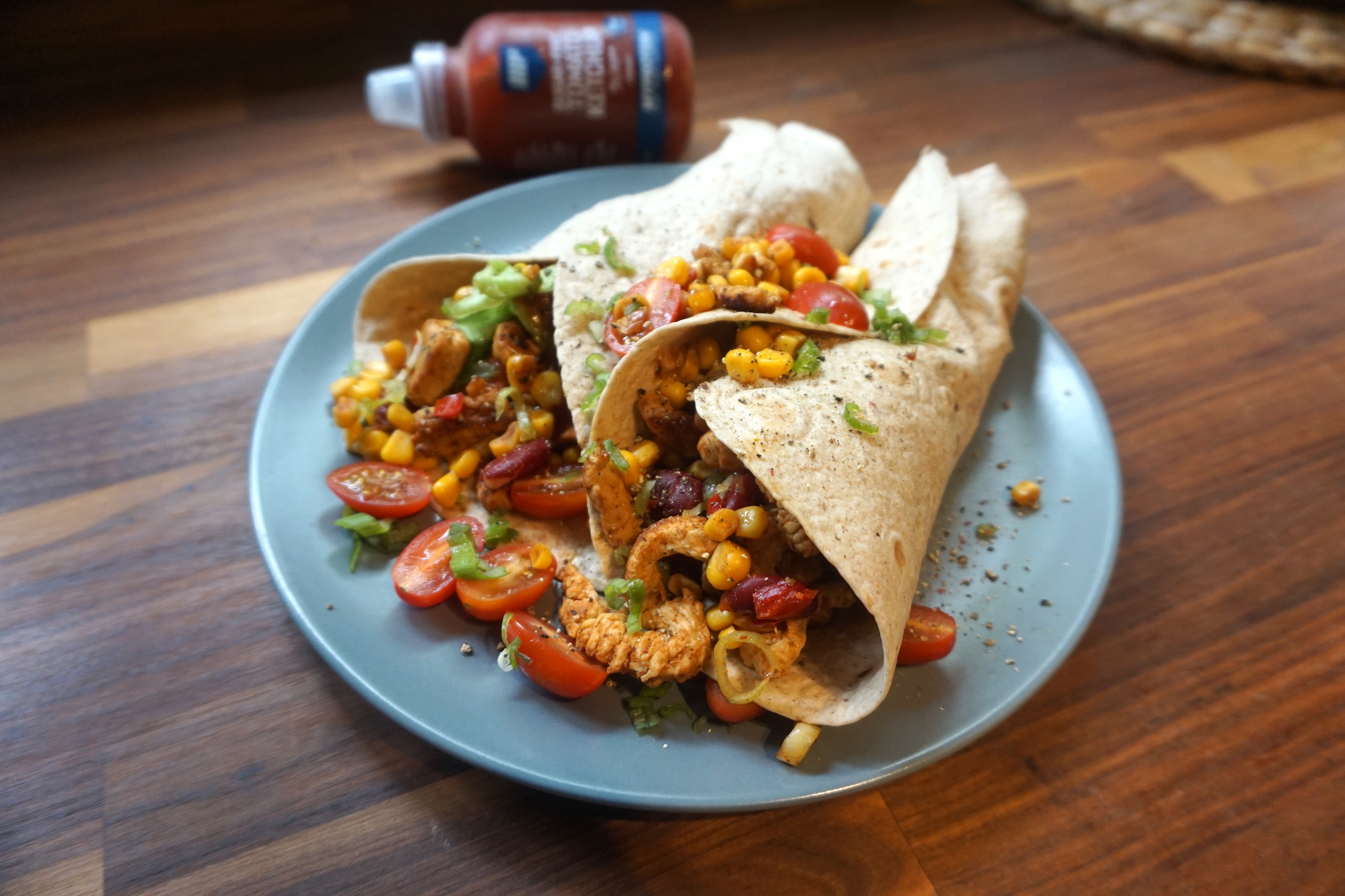Fitness Wraps Rezept lecker im Mexican Style! Fit mit Pascal