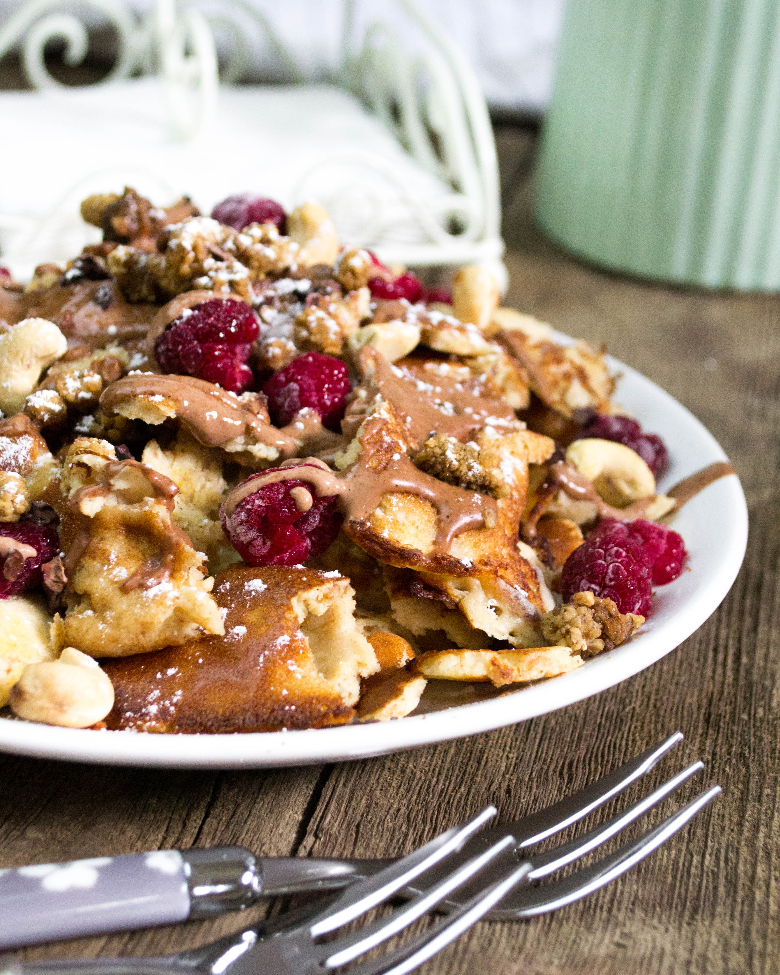 ButtermilchKaiserschmarrn mit Mandelmus Fit mit Pascal