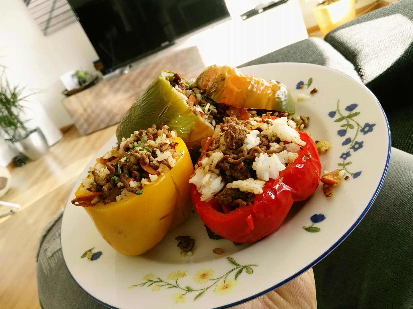 Rezept Gefüllte Paprikas LowFat Rezept Fit mit Pascal