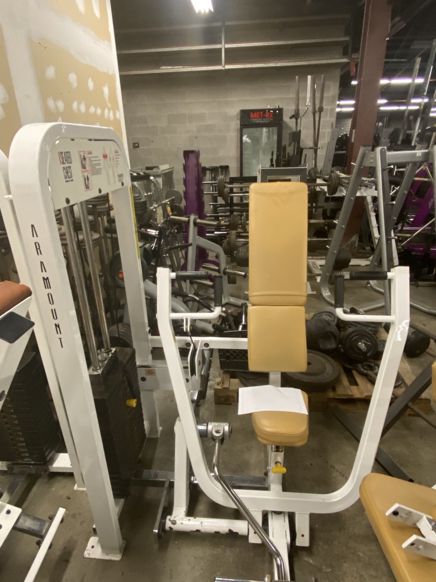 Paramount Seated Chest Press As Is Functional Fitness Plus