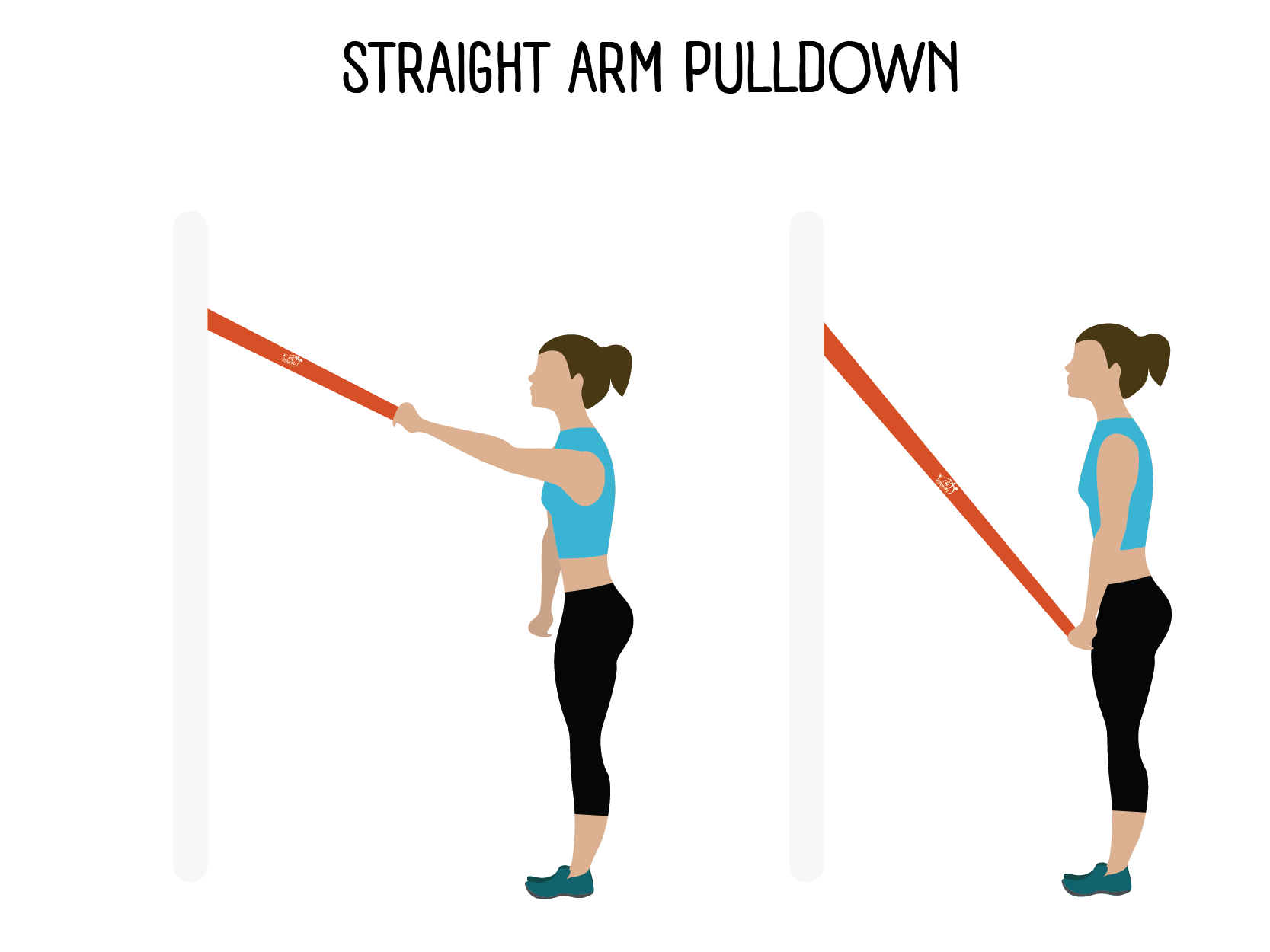 Straight arm Pulldown