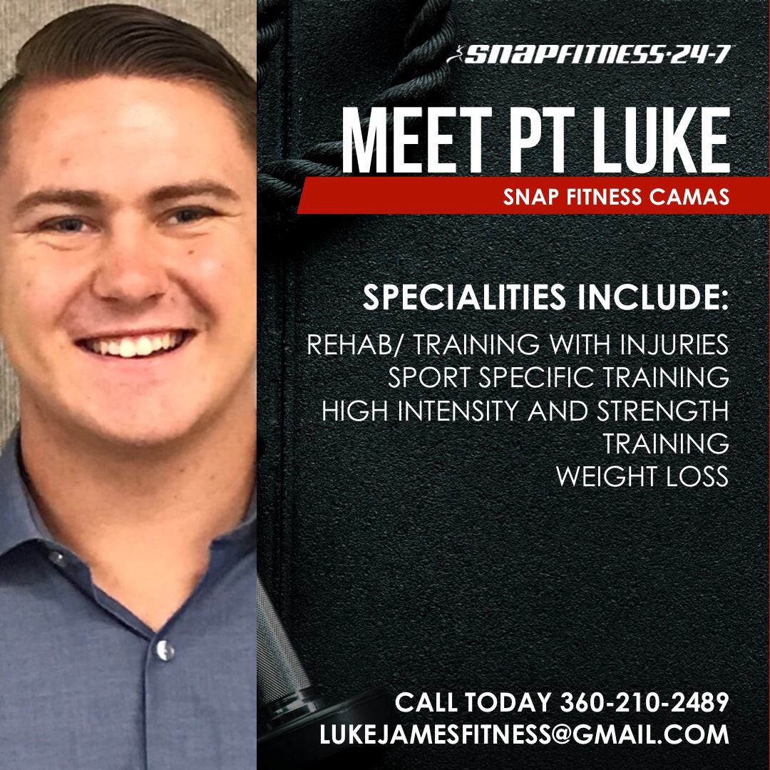 Meet personal trainer luke james - specialties