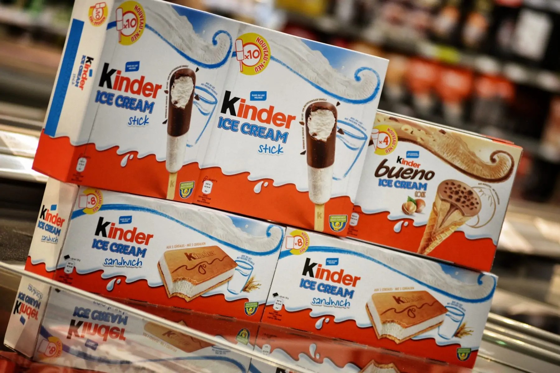 Kinder Ice Cream EDEKA Fitterer