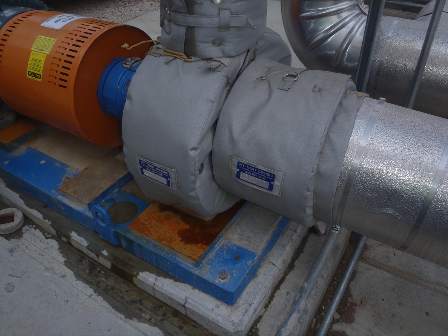 Pump Insulation Covers Fit Tight Covers