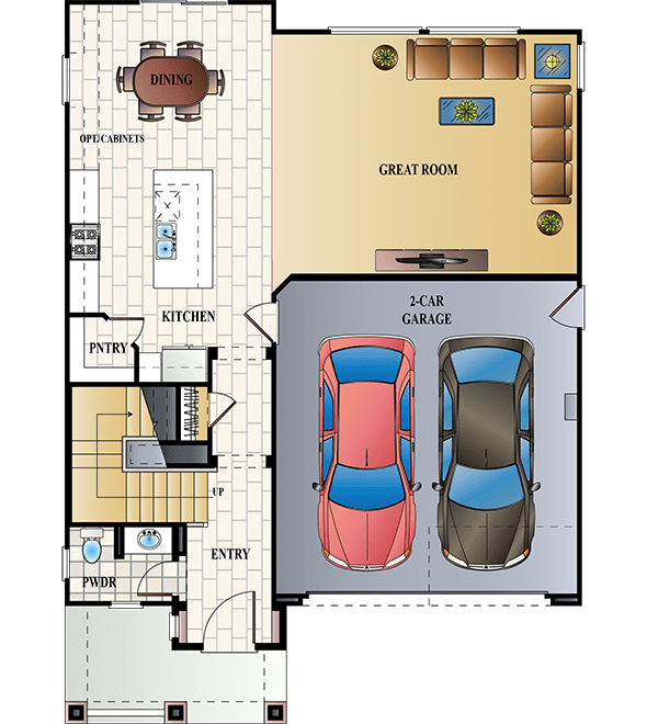 Fitzpatrick homes Faircrest The Grand new home Floor plan