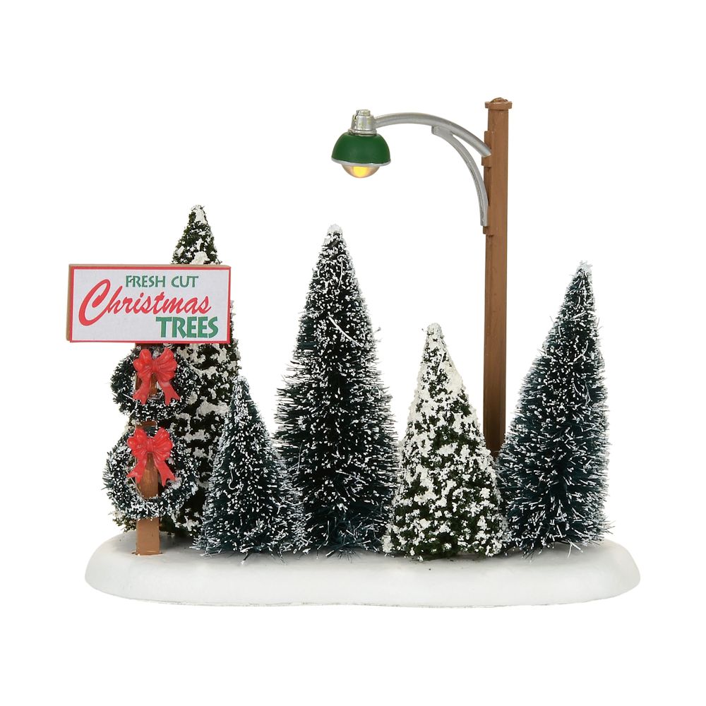 Department 56 Christmas Tree Department 56 Cross Village Accessories Lit Christmas Tree Lot Fitzula