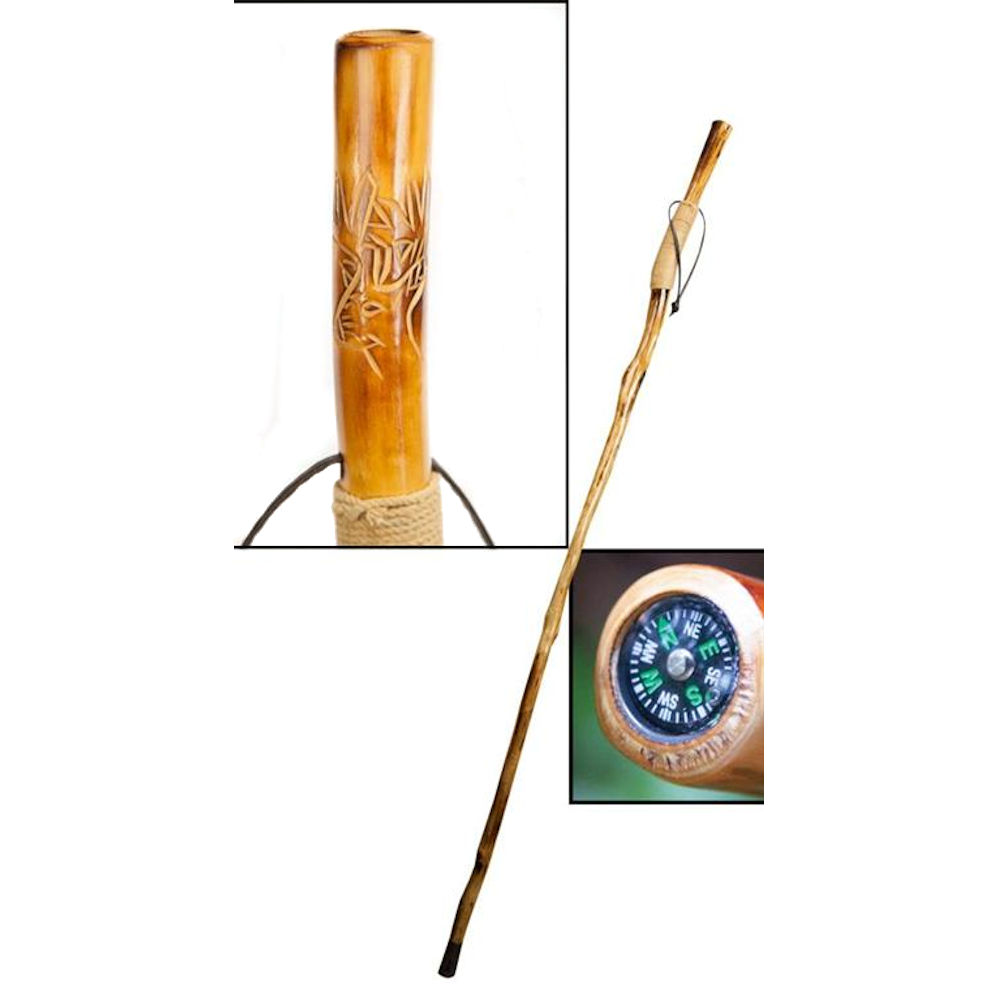 Manual Woodworkers & Weavers Deer Tracks Walking Stick Fitzula's Gift Shop