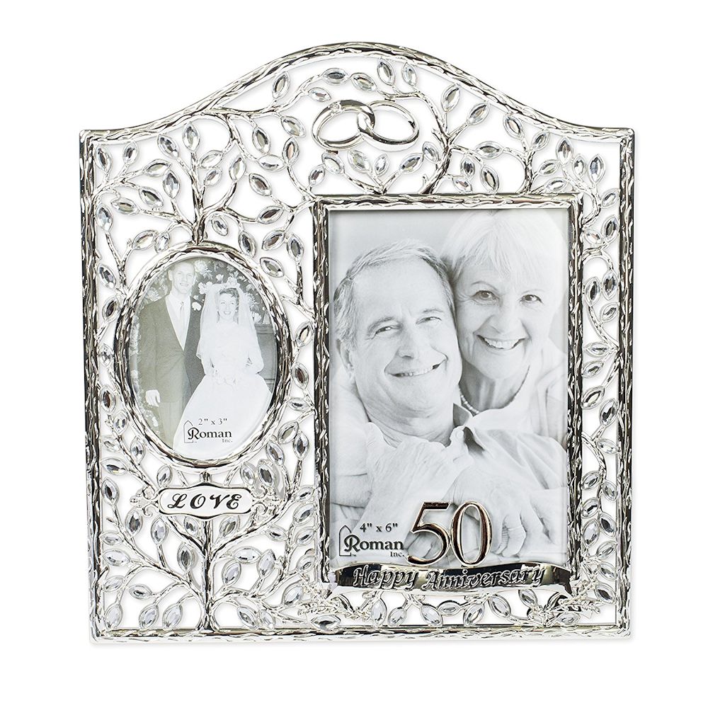 Roman Then and Now 50th Anniversary Photo Frame Fitzula's Gift Shop