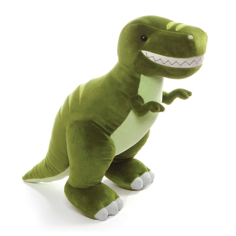 GUND Chomper Dino, Friendly 15 inch Green TRex Fitzula's Gift Shop