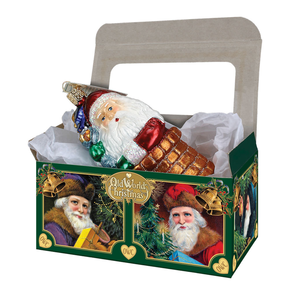 Fitzula's Gift Shop Old World Christmas Ornament Gift Box