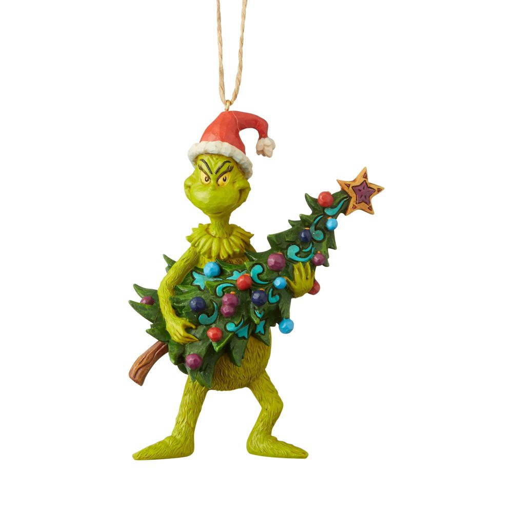 Heartwood Creek Dr. Seuss Grinch Holding Tree Ornament Fitzula's Gift Shop