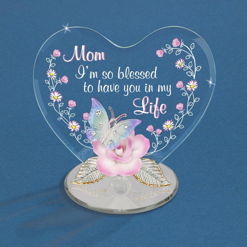 Glass Baron Butterfly Mom I Am So Blessed Fitzula's Gift Shop