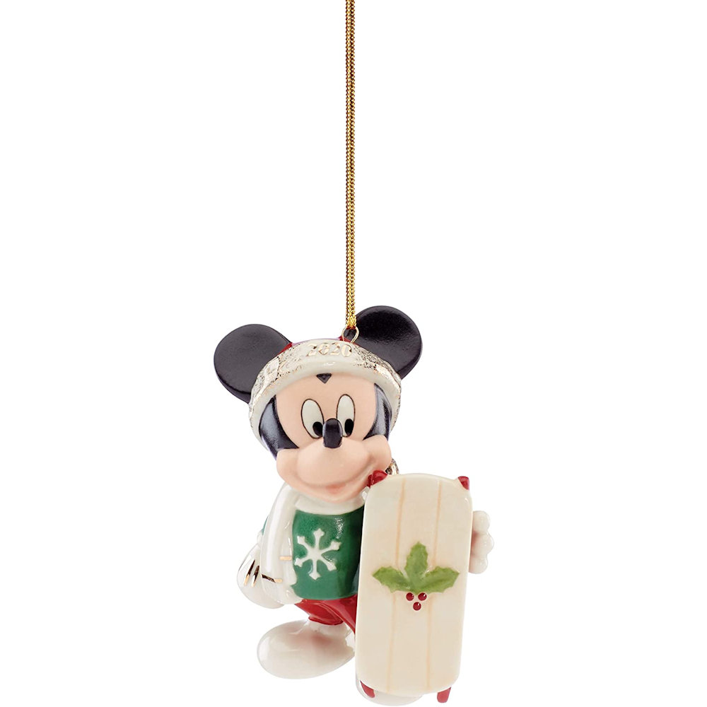Lenox Disney 2020 Let It Snow Mickey Ornament Fitzula's Gift Shop