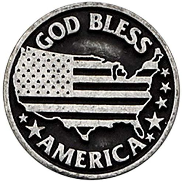 Cathedral Art Metal God Bless Those Who Serve Pocket Token Fitzula's