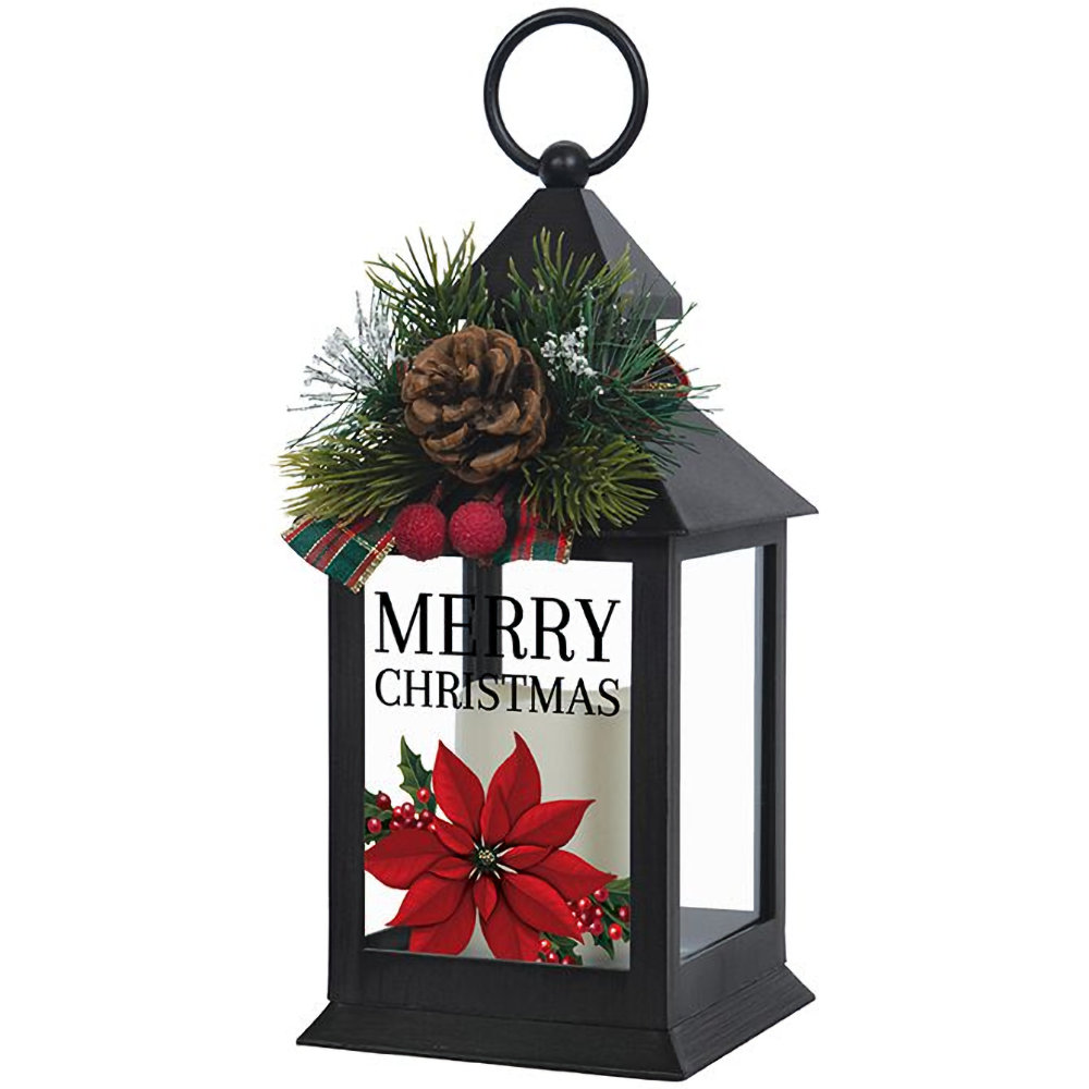 Fitzula's Gift Shop Carson Home Accents "Merry Christmas" Lantern