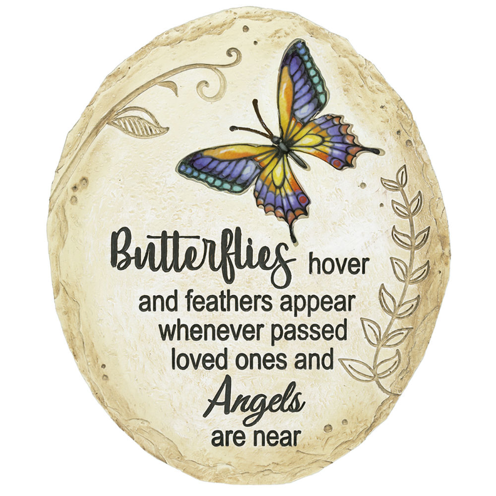 Fitzula's Gift Shop Ganz Butterfly Memorial Garden Plaque
