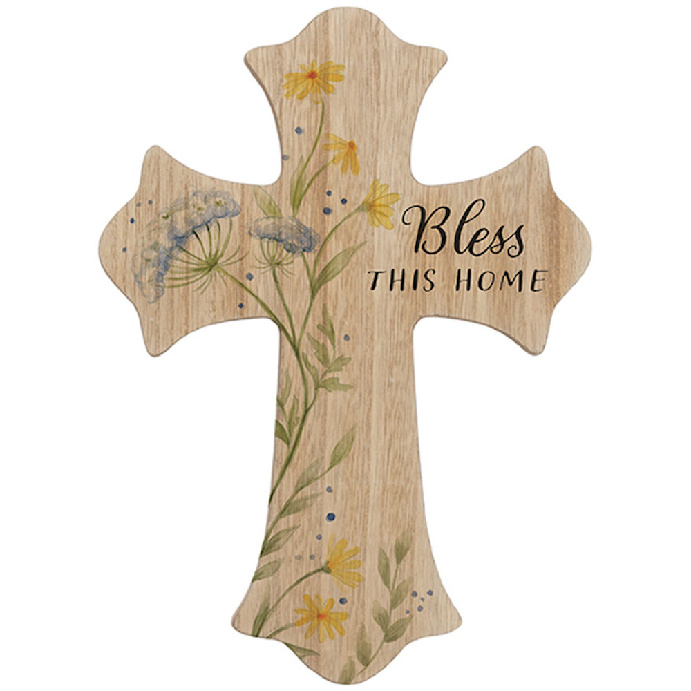 Fitzula's Gift Shop Carson Home Accents Bless This Home Wall Cross