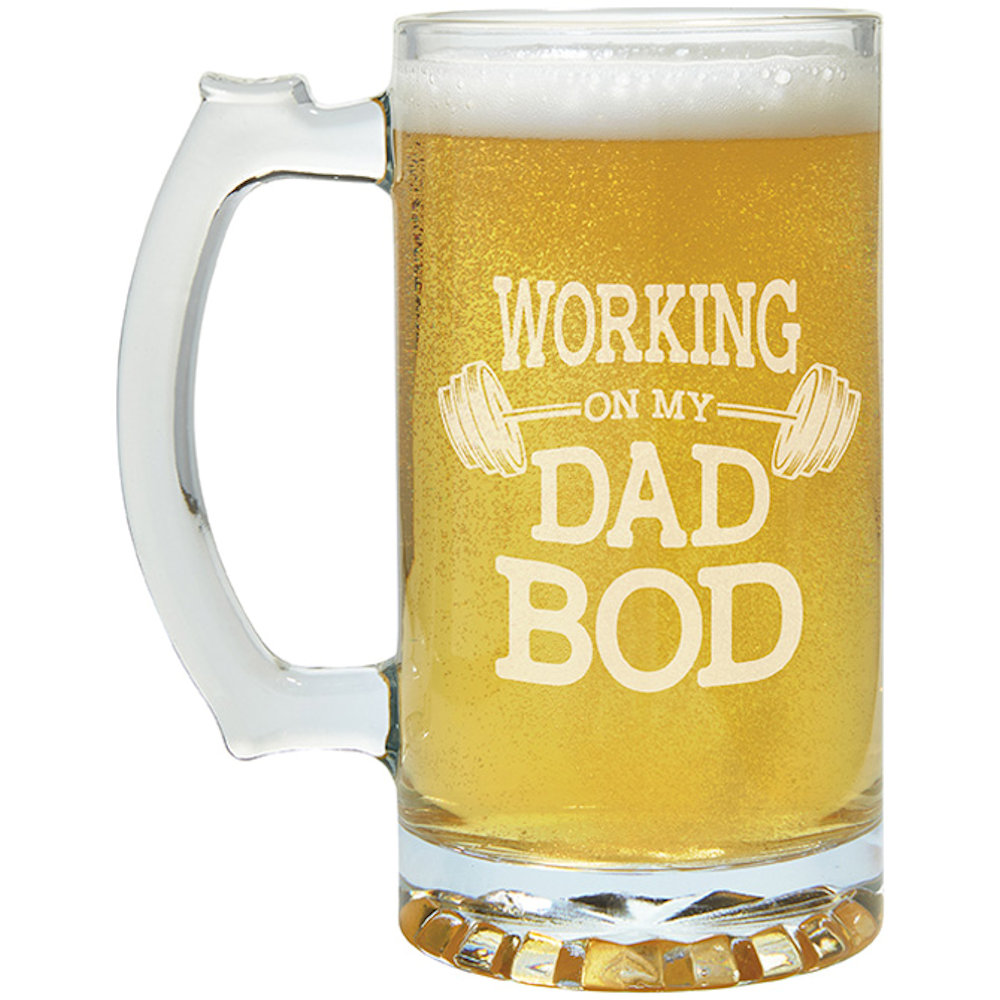 Fitzula's Gift Shop Carson Home Accents Dad Bod 26.5 Oz Beer Mug