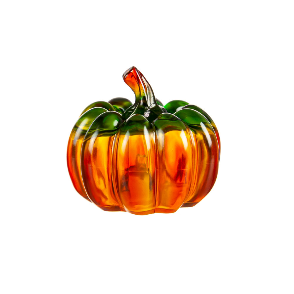 Fitzula's Gift Shop Evergreen LED Pumpkin Table Decor