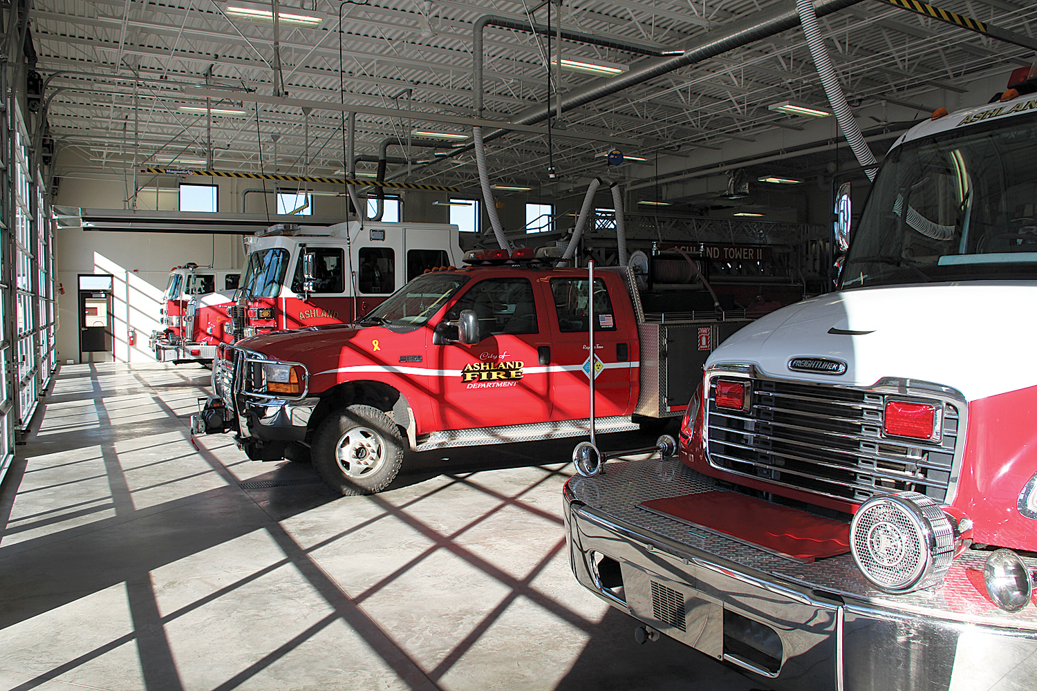 Ashland Fire Station Wendel Five Bugles Design