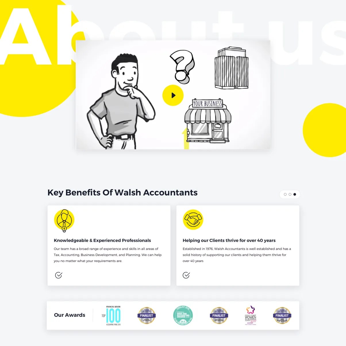 Walsh Accountants Like a superhero protecting you and your money.