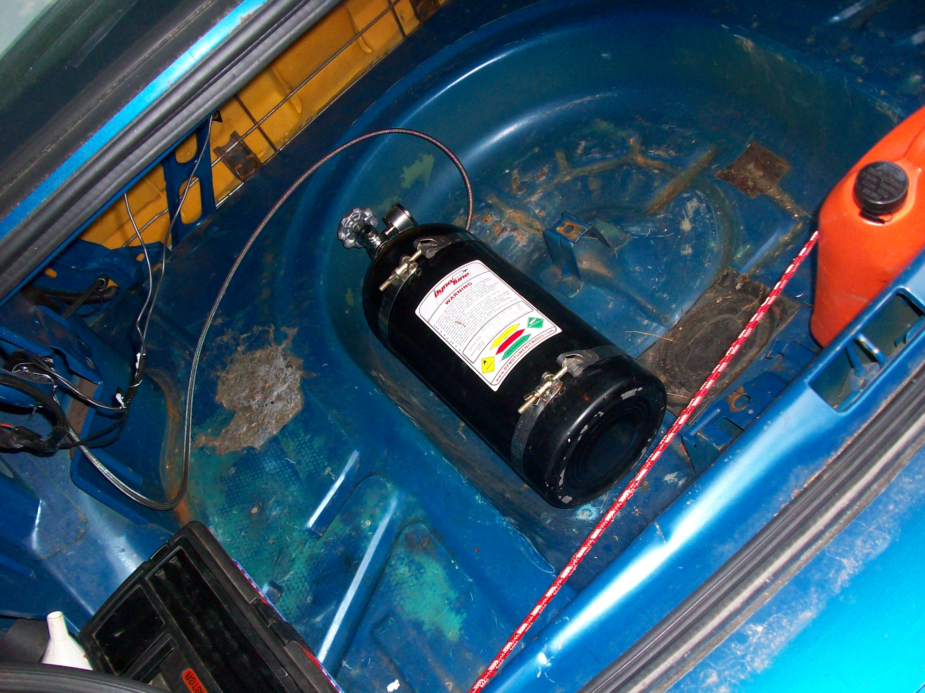 Nitrous install. SOHC