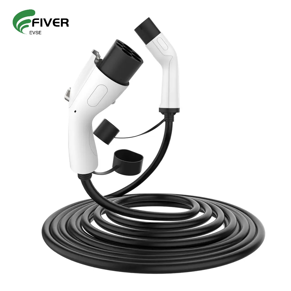 11KW/22KW 3Phase 16A/32A Mode 3 EV Charging Cable for Chinese Cars to