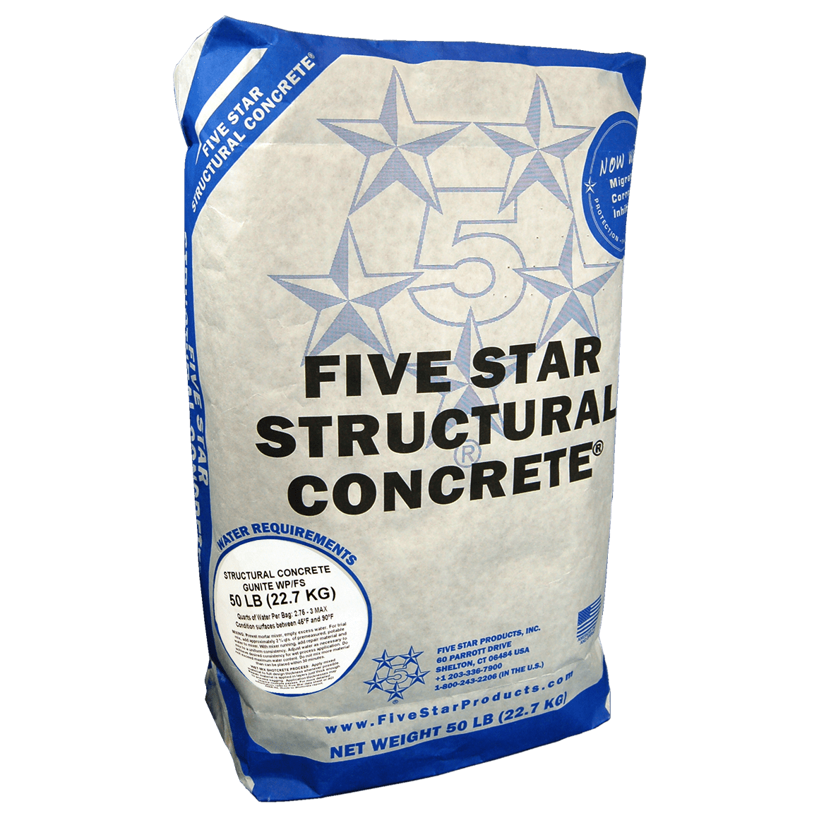 Structural Concrete Gunite WP/FS Five Star Products