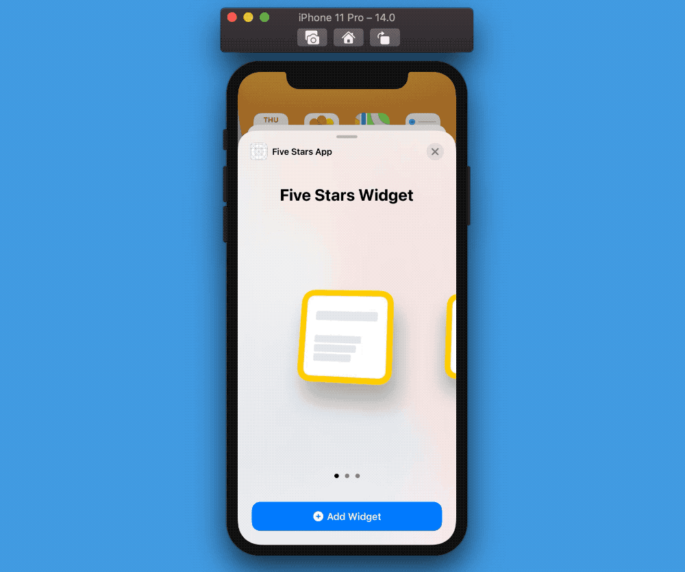 SwiftUI features in WidgetKit LaptrinhX