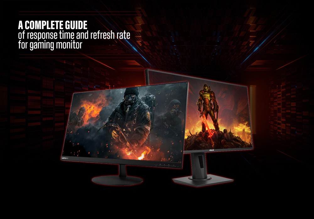 A Complete Guide of response time and refresh rate for gaming monitor