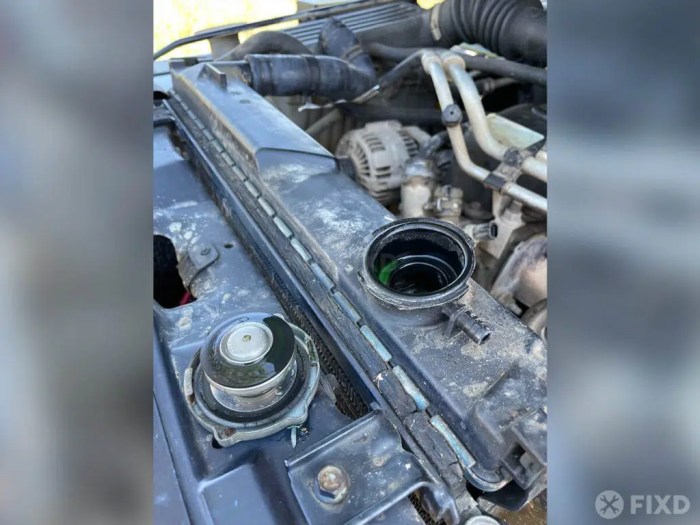 How to top up engine coolant
