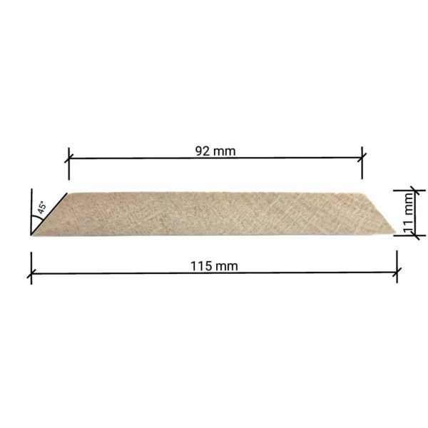 Mitred Newel Post Cladding Solid Oak FIXIMER