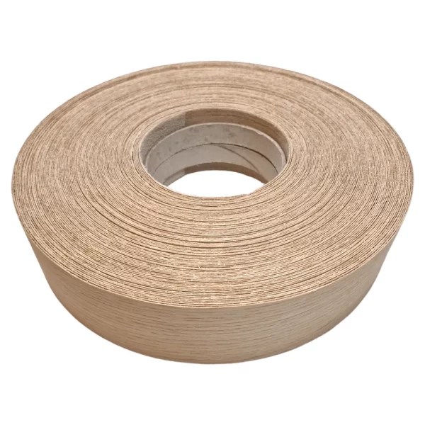 Real Oak 50m Edging Tape Pre Glued 60mm x 0.6mm Iron on FIXIMER