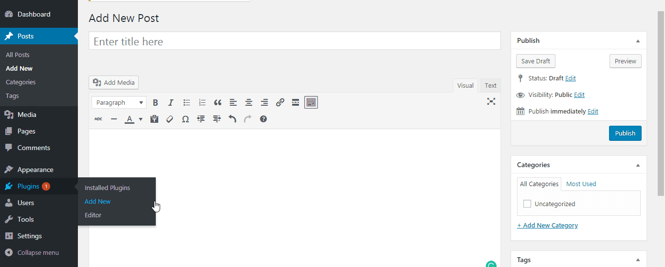 WordPress Visual Editor Not Working White Text and Missing Buttons