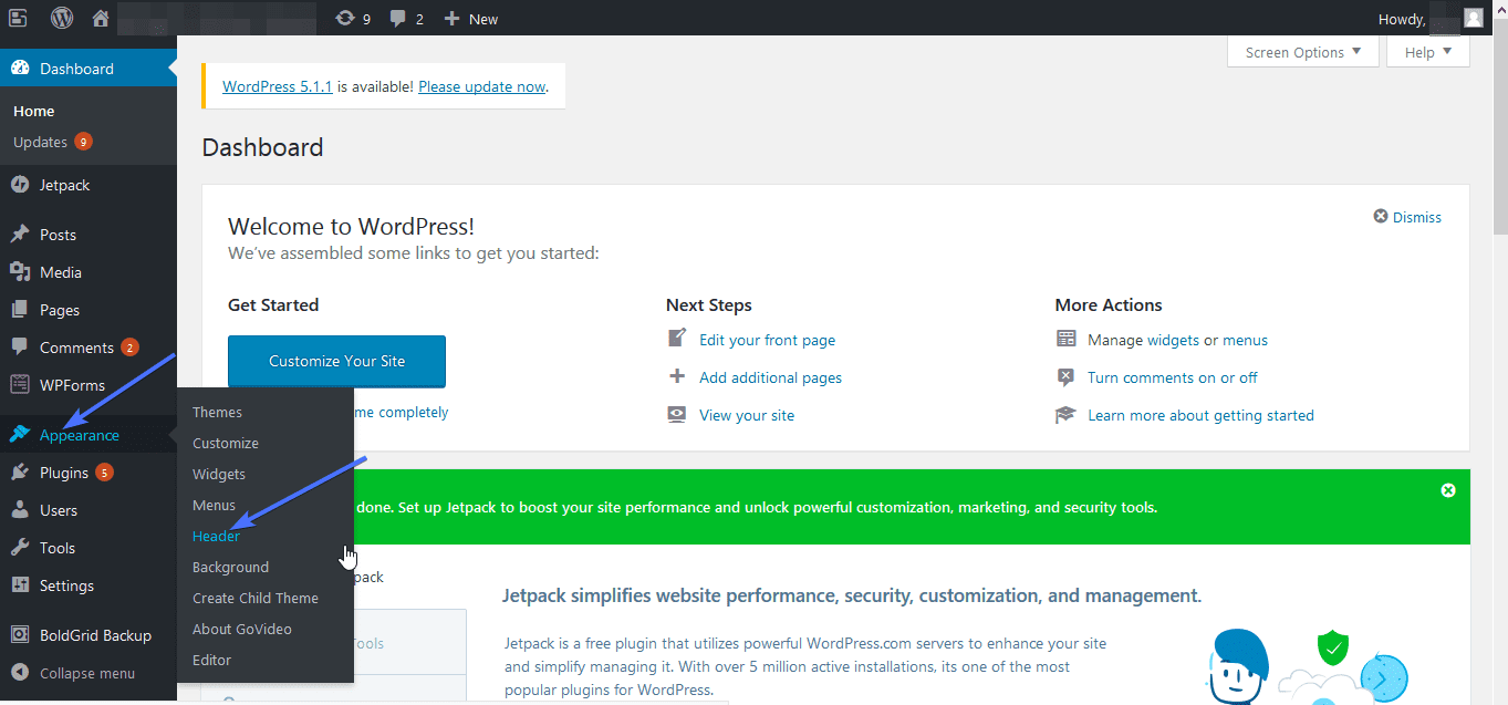 How to Customize WordPress Header 3Step Guide With Video