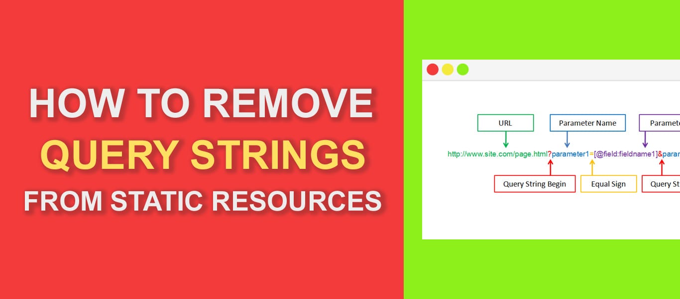 How to Remove Query Strings From Static Resources Easily
