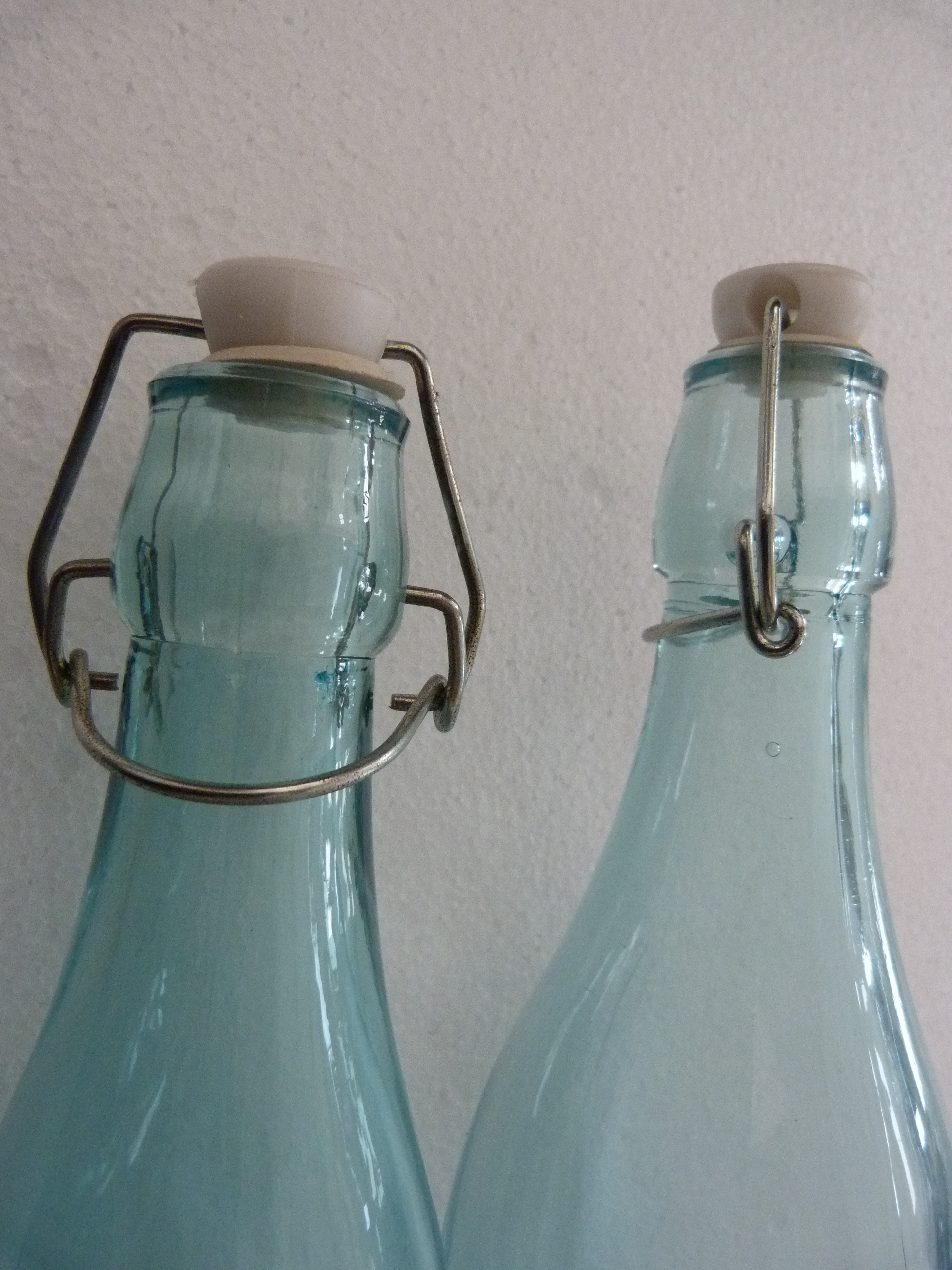 Glass Oil Vinegar Decorative Glass BottleDispenser Italian Bottle 2.5