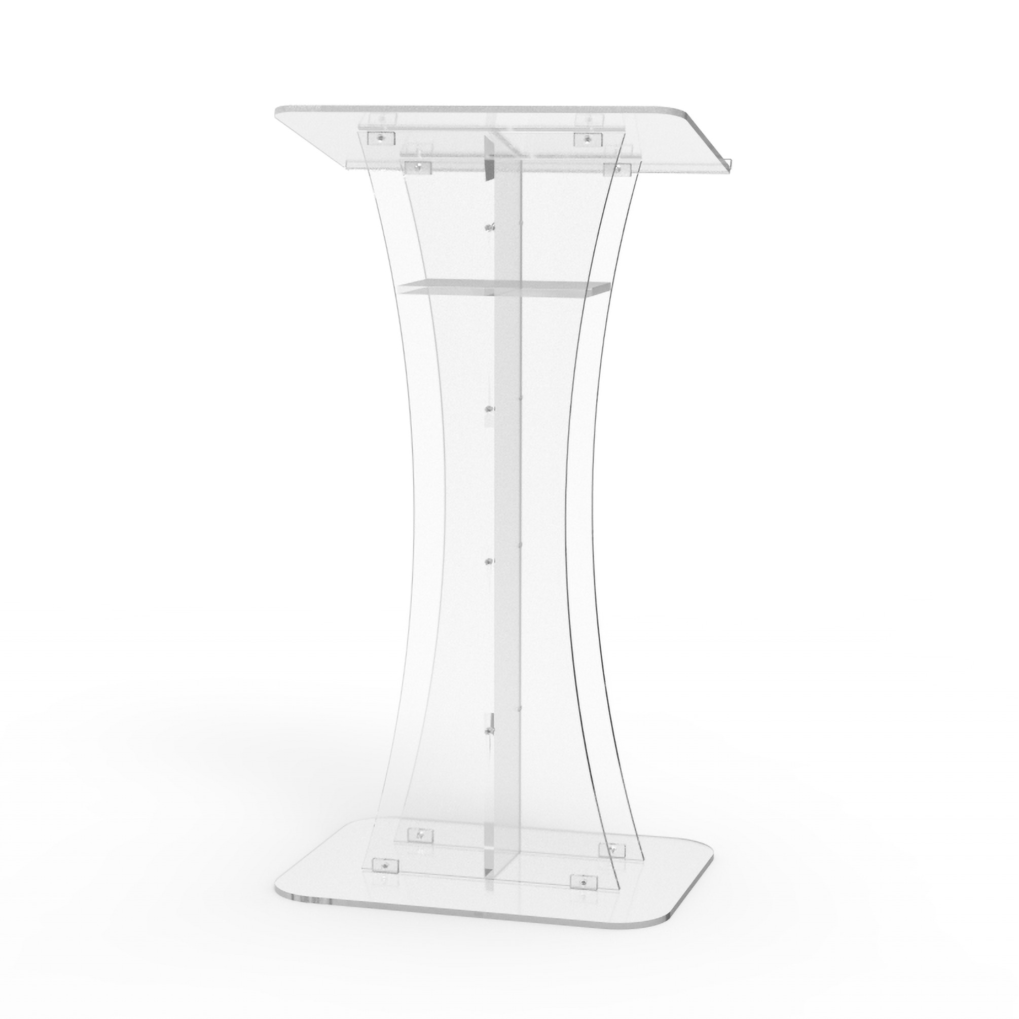 Plexiglass Conference Pulpit Acrylic Podium Clear Church Lectern