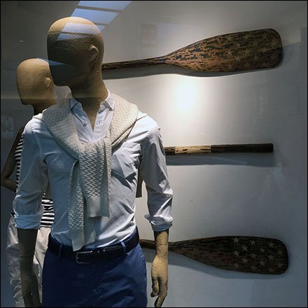 miniature rowboat for jewelry – fixtures close up