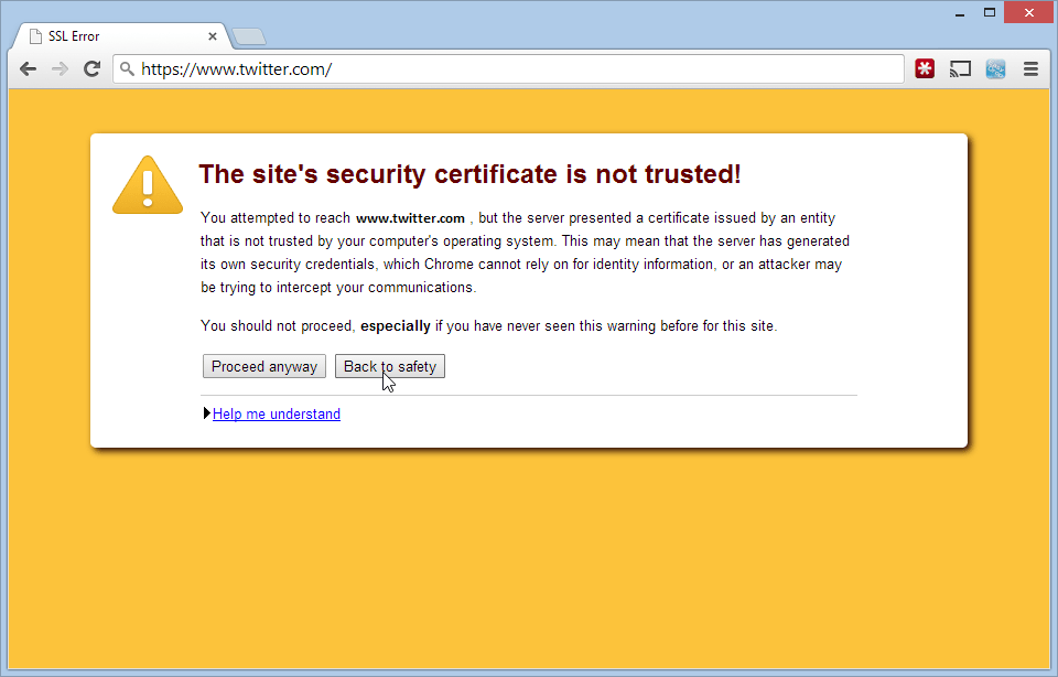 Methods to Fix Windows Security Certificate Warnings