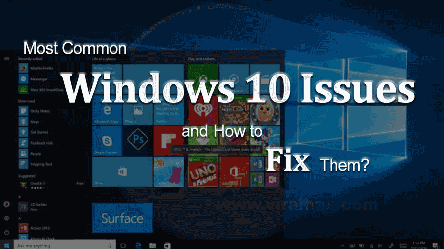 Top 10 Common Windows 10 Problems and Solutions [Part 1]