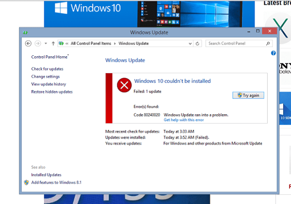 Top 7 Working Solutions to Fix Windows 10 Update Error 80070002
