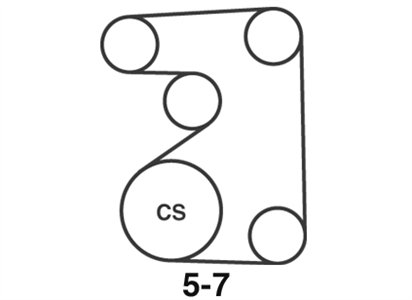 SOLVED: NEED DIAGRAM FOR ROUTING 2002 SERPENTINE BELT - Fixya