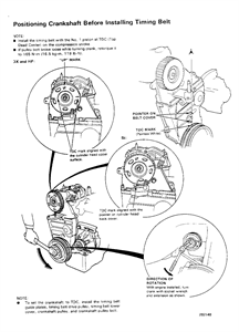 Honda crv 98 timing belt marks - Fixya