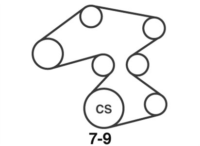 SOLVED: NEED 1999 olds intrigue serpentine belt diagram - Fixya