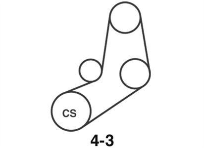 SOLVED: Drive belt diagram for 02 Ford Escort ZX2 2.0L - Fixya